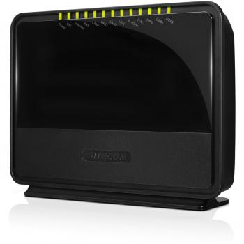 Sitecom WLM-7600 Modem Router VDSL2+/ADSL AC1600 Wi-Fi Gigabit, Dualband, Nero/Antracite