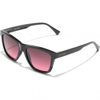 Gafas Hawkers One LS Raw Negro con Lentes Espejadas Rosa