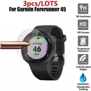 Protector de Pantalla Vidrio Templado para Garmin Forerunner 45/45S