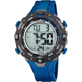 Reloj Calypso X-trem K5838/3 Negro Correa De Caucho, Hombre