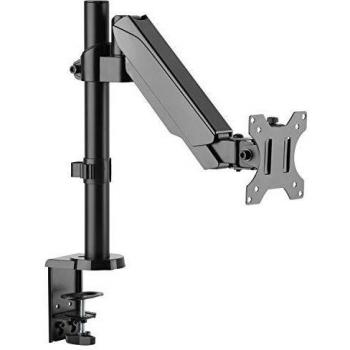 RICOO TS9511 Supporto per monitor da scrivania girevole inclinabile per schermi da 17 a 32 pollici (43-81 cm) Braccio per monitor PC Staffa universale VESA 75x75 100x100