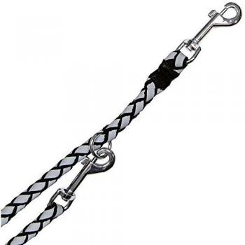 Trixie Ramal Cavo Reflect talla S-M de color Gris-Negro para perro