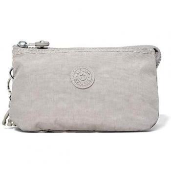 Kipling Creativity L, Estuches para Mujer, Gris Grau, 4x18.5x11 cm