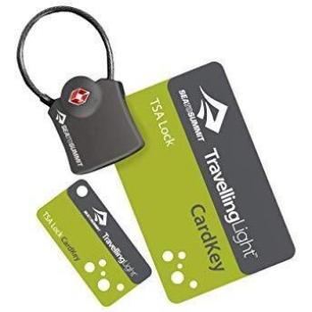 SEATO SUMMIT ATLTSACK Candado con Tarjeta, Adultos Unisex, Azul, Talla Única