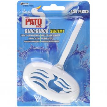 Pato Bloc Limpieza para Inodoro, Azul Fresco, 40g