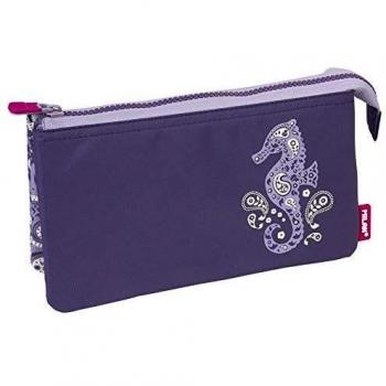 Milan Portatodo 5 Compartimentos Drops Morado