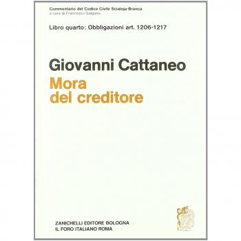 Commentario al Codice civile. Mora del creditore