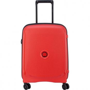 Maleta Trolley DELSEY Belmont Plus, Naranja, 55 CM, 4 Ruedas Dobles