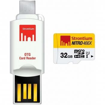 Scheda di Memoria MicroSDHC Strontium Nitro 466X SRN32GTFU1T