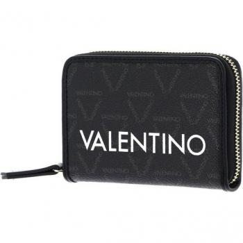 Monedero Valentino Negro Mediano Mujer