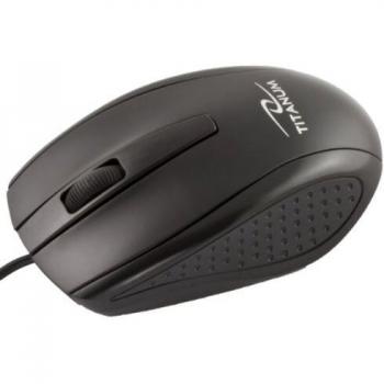 TITANUM TM110K mouse Ambidestro USB tipo A Ottico 1000 DPI
