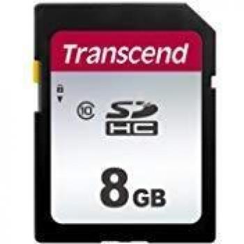 Transcend TS8GSDC300S Scheda di Memoria SDHC da 8 GB