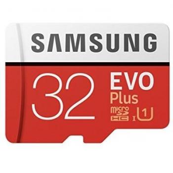 Samsung EVO Plus 32GB Classe 10 MicroSDHC Scheda di Memoria con Adattore