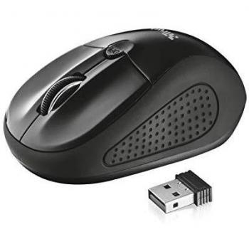 Trust Primo Wireless Optical Mouse, Mouse for Laptop with Rechargeable USB Receiver, 1000-1600 DPI, Suitable for Left and Right Handed Users, Wireless Mouse for PC, Laptop, Mac