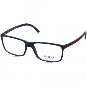 Polo Ralph Lauren PH2126, Monturas de Gafas para Hombre, Azul (Matte Blue), 58