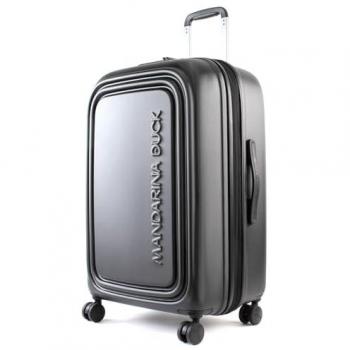 LOGODUCK + TROLLEY MEDIUM EXP Mujer Mandarina Duck Negro