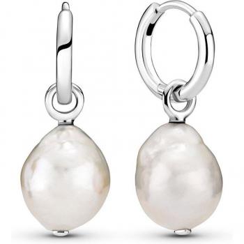 Pendiente Gota Brillante en Plata 925