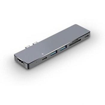 Nilox Hub 7 in 1 Type-C Multiporta per MacBook