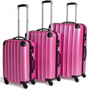 Maletas rígidas con diseño actual y ruedas 360°