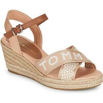Sandalias Tommy Hilfiger para Mujer Modelo Webbing Low Wedge