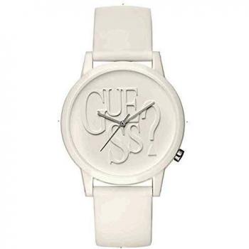 Reloj Guess Original V1019M2 en Silicona Blanca
