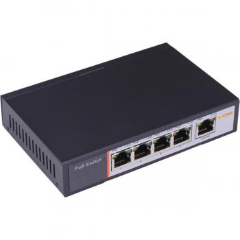 Lupusnet Switch 5 Porti Nero