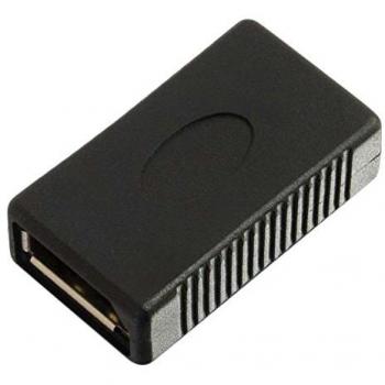 C2G DisplayPort Hembra a DisplayPort Hembra acoplador Full HD 1080p Displayport Adaptador, Negro