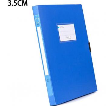 Organizador de Archivos A4 Azul Portátil 3.5cm/5.5cm
