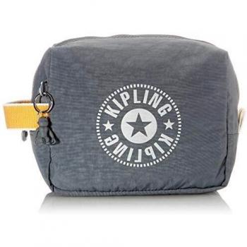 Kipling PARAC Neceser de Aseo, 22 cm, 4.5 Litros, Gris (Carbon Oscuro Y)