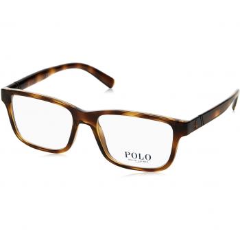 Polo Ralph Lauren 0PH2176, Monturas de Gafas para Hombre, Marrón (Shiny Dark Havana), 54