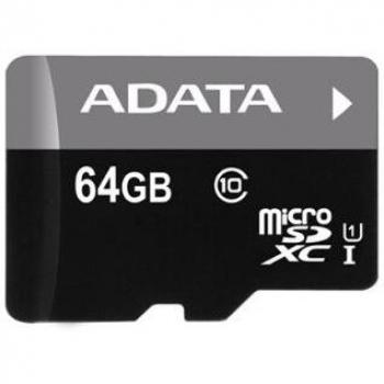 MEM MICRO SD 64GB ADATA UHS-I CL10 + ADAPT SD
