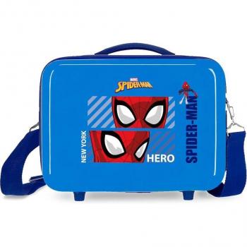 Joumma Bags. Neceser Spiderman Hero azul -29x21x15cm