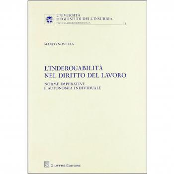 Inderogabilita' diritto lavoro