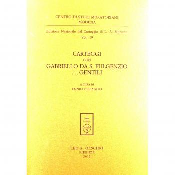 Carteggi con Gabriello da S. Fulgenzio... Gentili