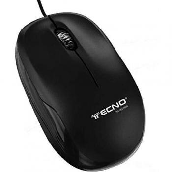 Mouse Ottico USB Tecno TC-14 Nero 1200DPI con Filo
