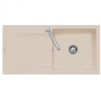 Fregadero Siluet 60 Almond con Vacío Manual