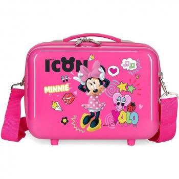 Joumma Bags Neceser ABS Enjoy Minnie Icon Fucsia
