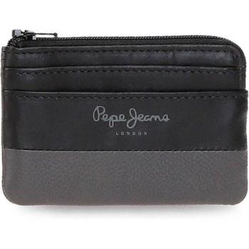 Pepe Jeans. Monedero de piel Dual Negro