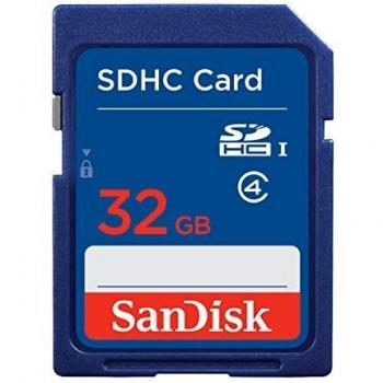 Scheda Flash SanDisk 32 GB SDHC Class 4