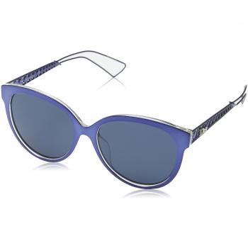 Christian Dior DIORAMA2 KU TGV, Gafas de Sol para Mujer, Azul (Bluette Crystal/Blue Avio), 56