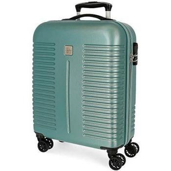 ROLL ROAD India, Maleta De Cabina Rígida 55cm Adultos Unisex, Turquesa, 40x55x20 Cms