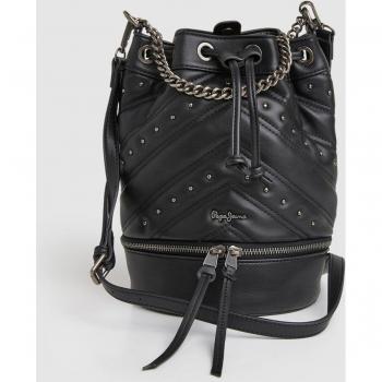 Bolso Bucket Pepe Jeans Negro