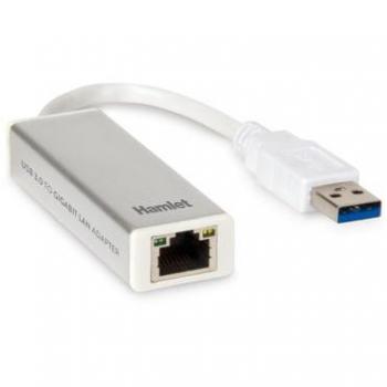 Hamlet Adattatore USB 3.0 to Gigabit Lan velocità di trasfermento fino a 5 Gbps
