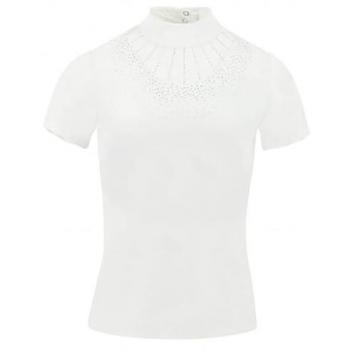 Polo Equithème London Blanco Mujer