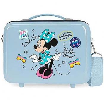 Disney Neceser Adaptable Minnie Icon Azul 29x21x15 cms ABS