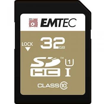 Emtec Scheda di memoria SDHC classe 10 da 32 GB, classe 10, classe 10, 85 MB/s, colore nero