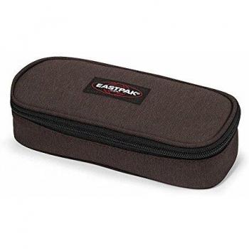 Eastpak Oval Single Estuche, 22 cm, Color Marrón (Crafty Brown)