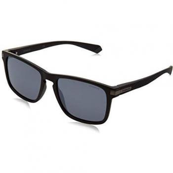 Polaroid PLD 2088/s Gafas de Sol, 003/EX Negro Mate, 55 Unisex-Adulto