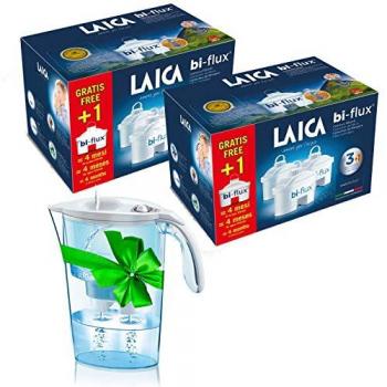 Laica Jarra Depuradora 2L con 8 Filtros Bi-flux
