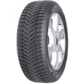 Neumático Goodyear UltraGrip 8 en tamaño 175/65/R14 con velocidad de desgaste E y calificación C para el ruido exterior en la etiqueta europea, índice de carga 88T y perfil 69